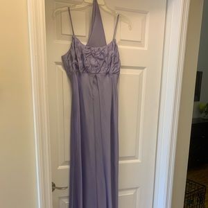 Purple formal dress